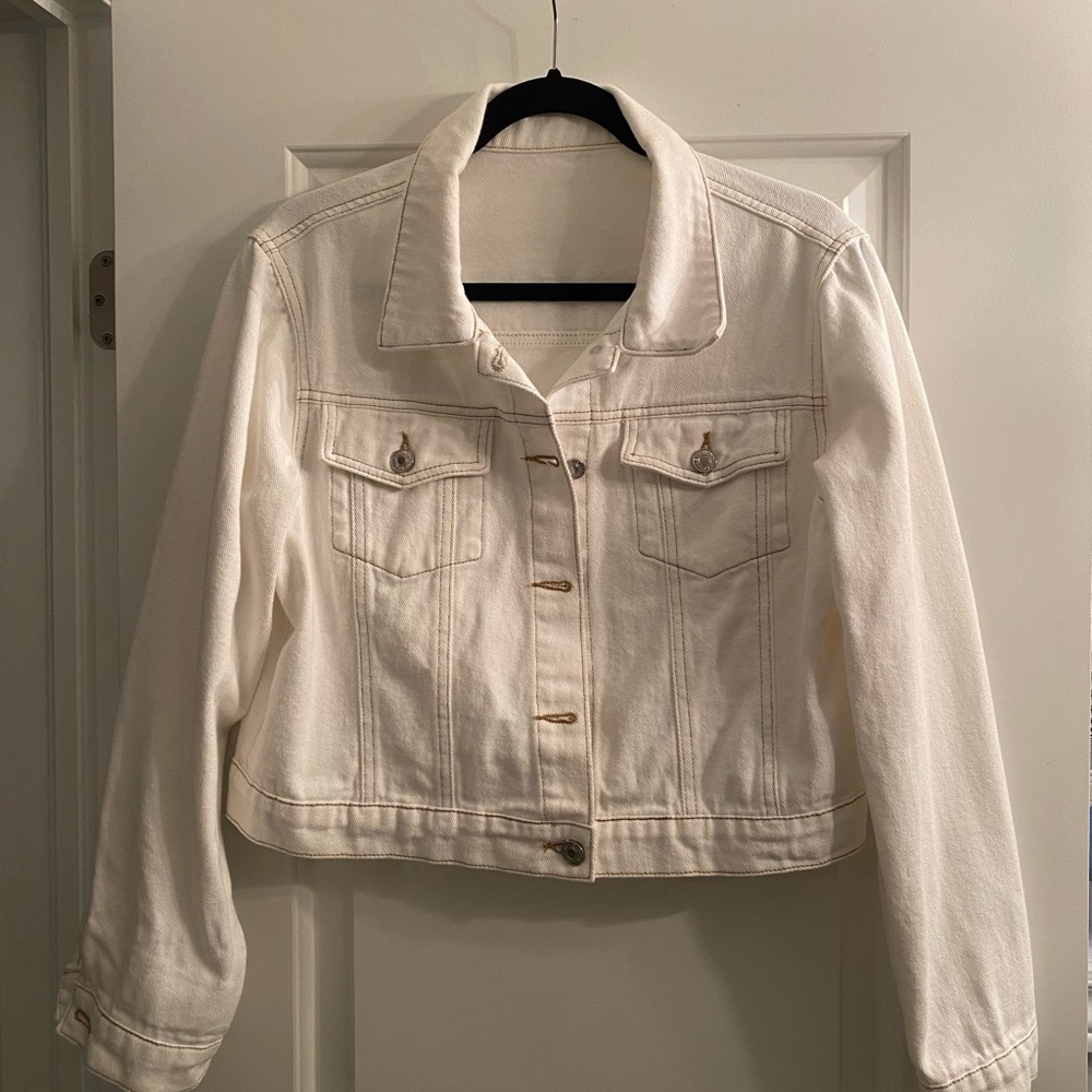 White Denim Jean Jacket